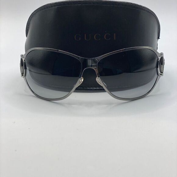 0020  Gucci Unique Black Sunglasses New